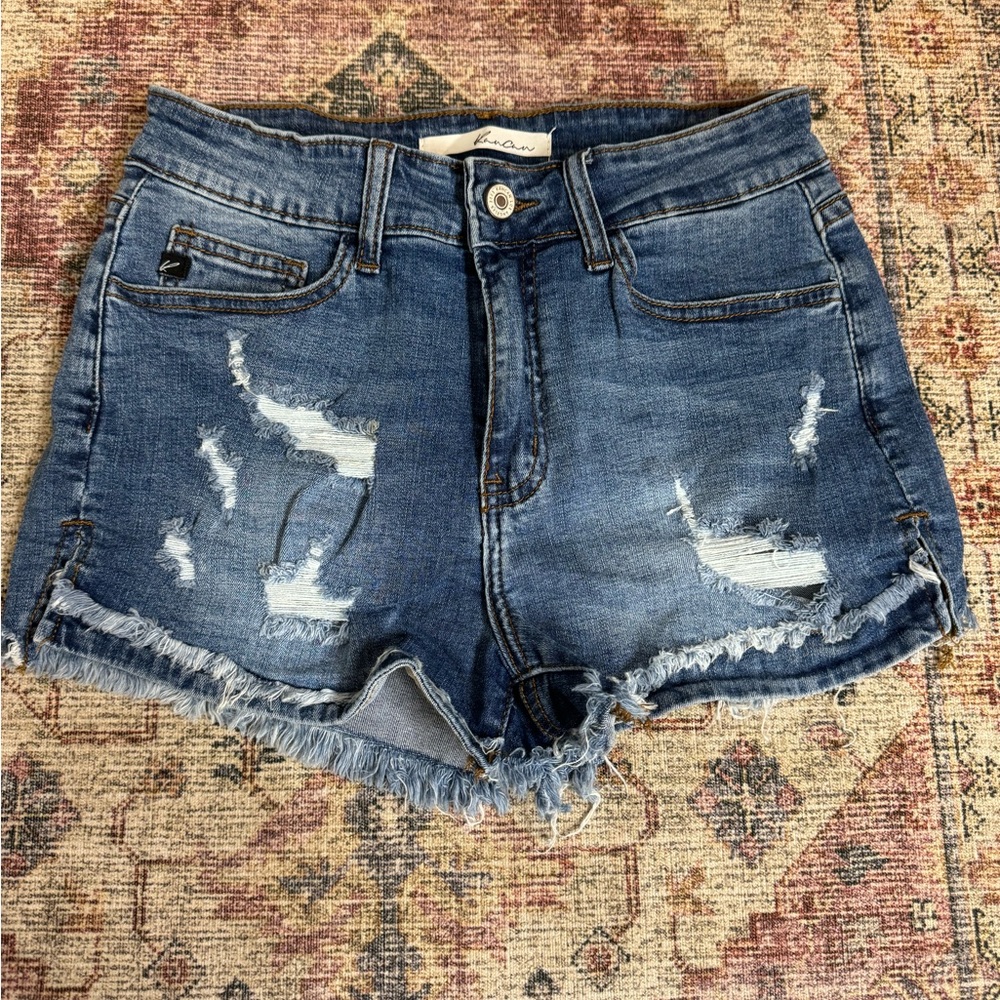 KanCan Jean shirts distressed size 26